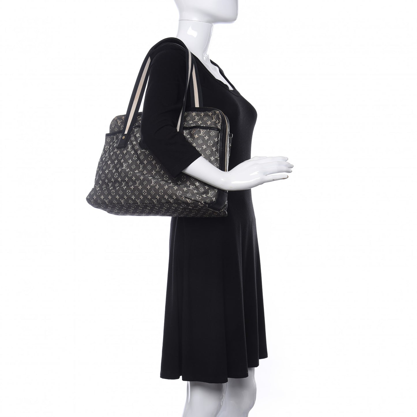 Mini Monogram Mary Kate Cabas Black