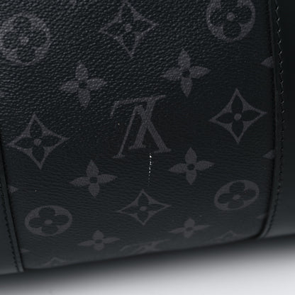 Louis Vuitton Monogram Eclipse Keepall Bandouliere 55 20 of 25