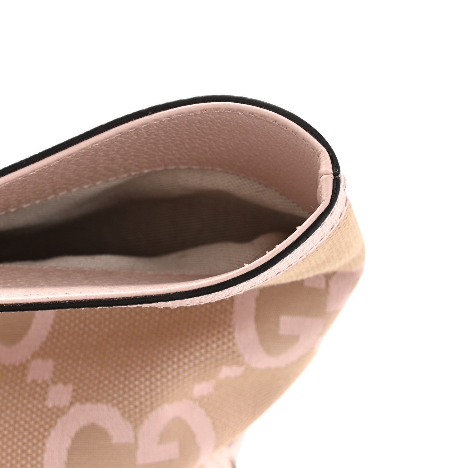 Gucci Monogram Jumbo GG Textured Dollar Calfskin Medium Ophidia