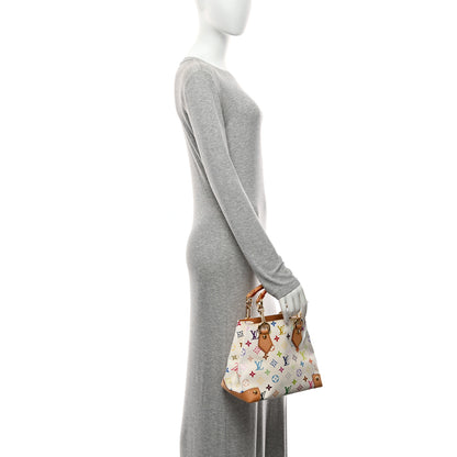 Louis Vuitton Monogram Multicolor Audra White 2 of 10