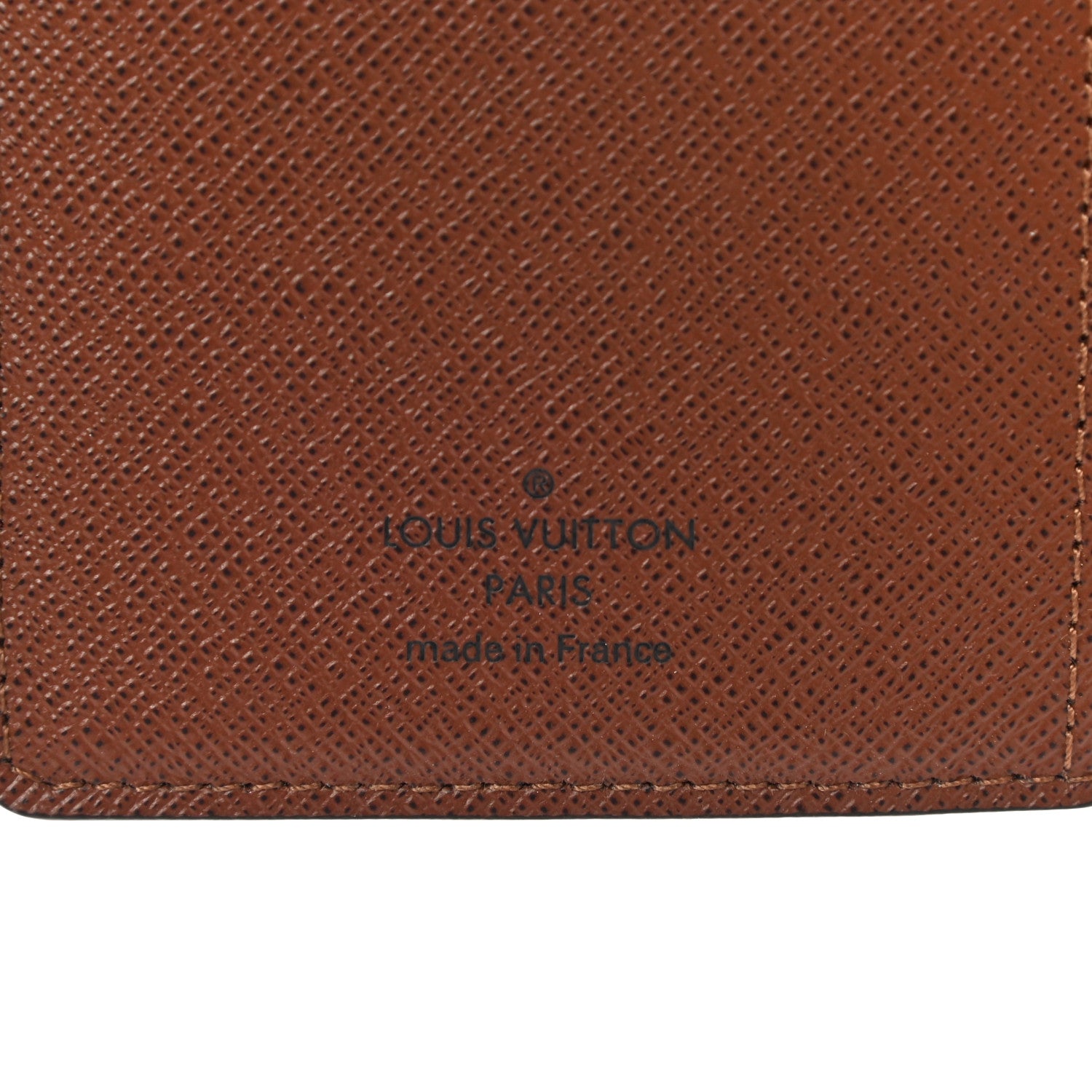 Louis Vuitton Monogram Checkbook Holder Case Wallet 6 of 9