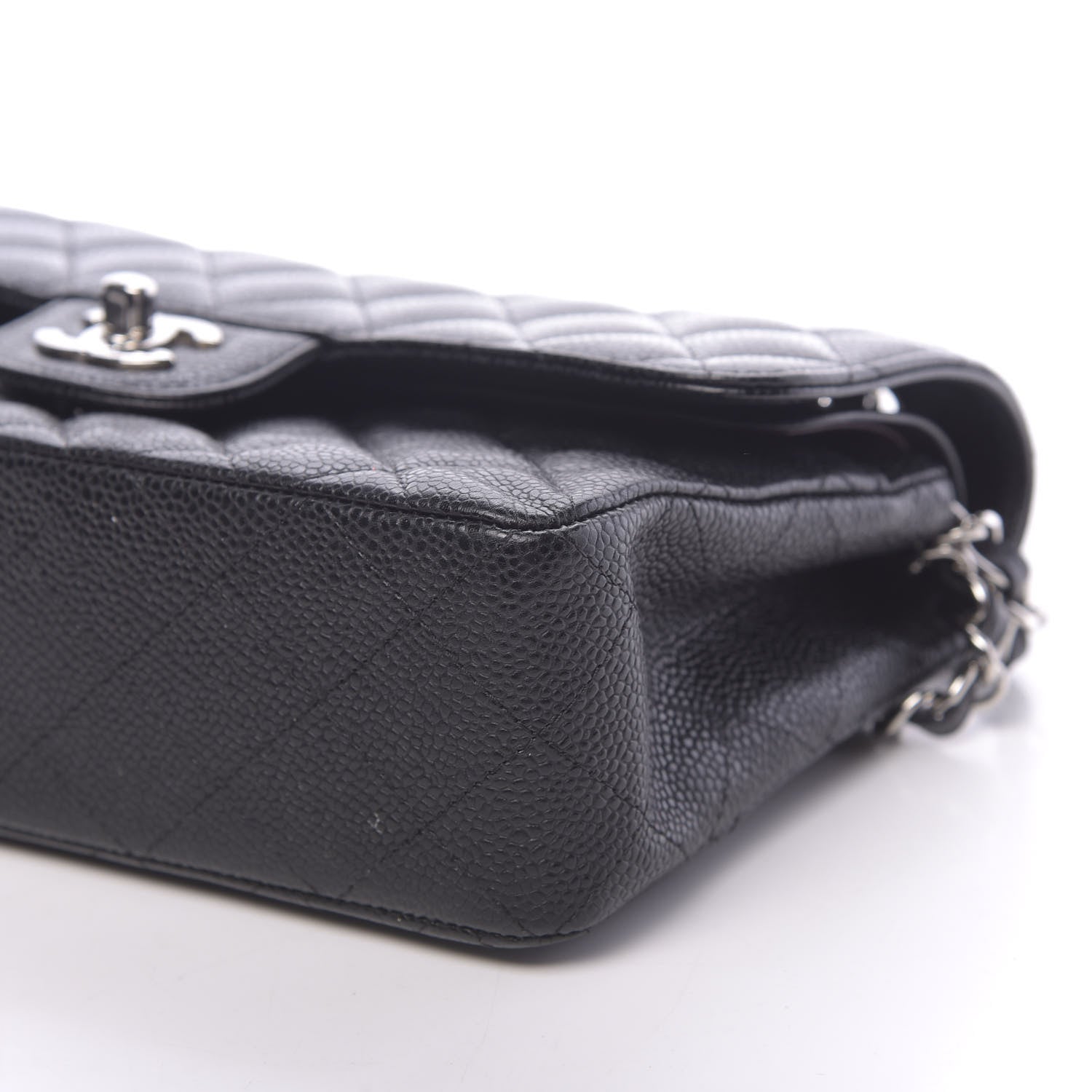 Chanel Caviar Quilted Small Double Flap Black 9 of 11