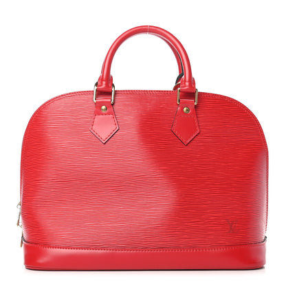 Louis Vuitton Epi Alma PM Castillan Red 1 of 8