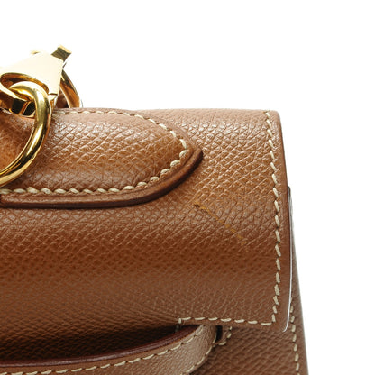Hermes Courchevel Kelly Sellier 32 Gold 9 of 29