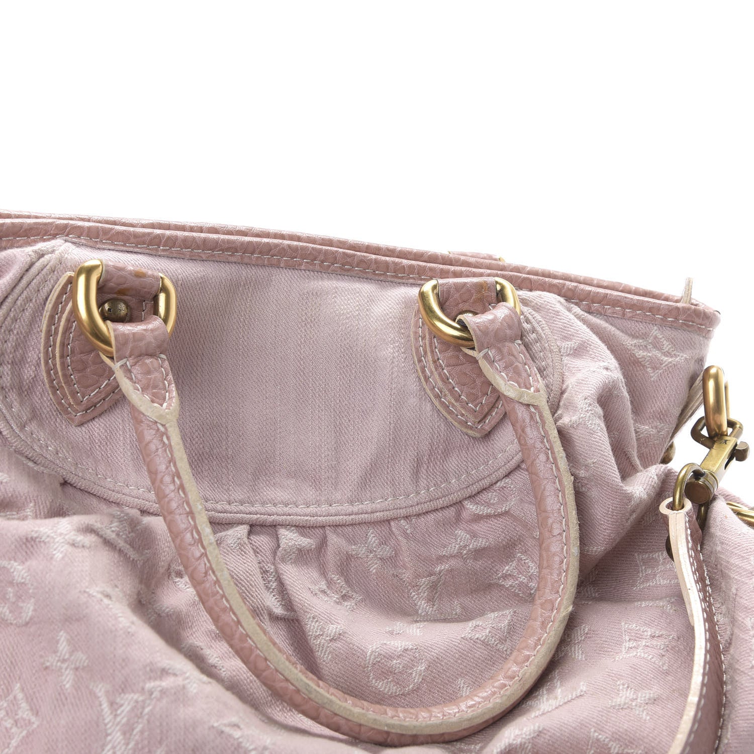 Louis Vuitton Denim Neo Cabby MM Rose 8 of 13