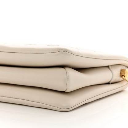 Louis Vuitton Lambskin Embossed Monogram Coussin PM Beige Cream 10 of 11