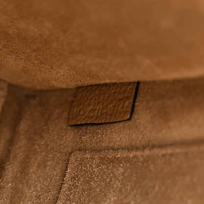 Celine Drummed Calfskin Nano Luggage Dune 7 of 10