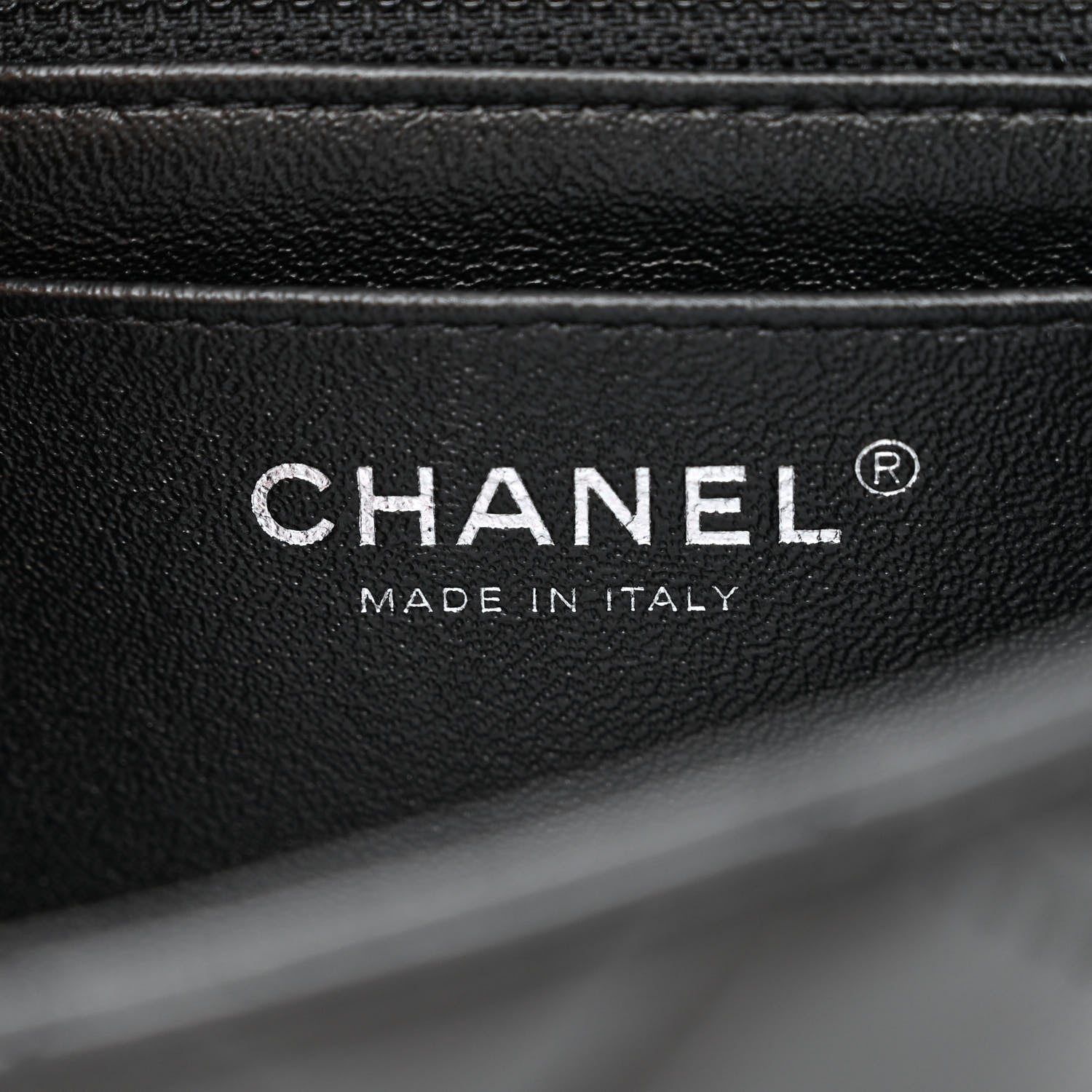 Chanel Lambskin Quilted Mini Rectangular Flap Black 6 of 11