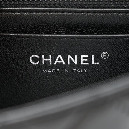 Chanel Lambskin Quilted Mini Rectangular Flap Black 6 of 11