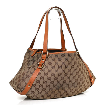 Gucci Monogram Medium Abbey Shoulder Bag Orange 3 of 10