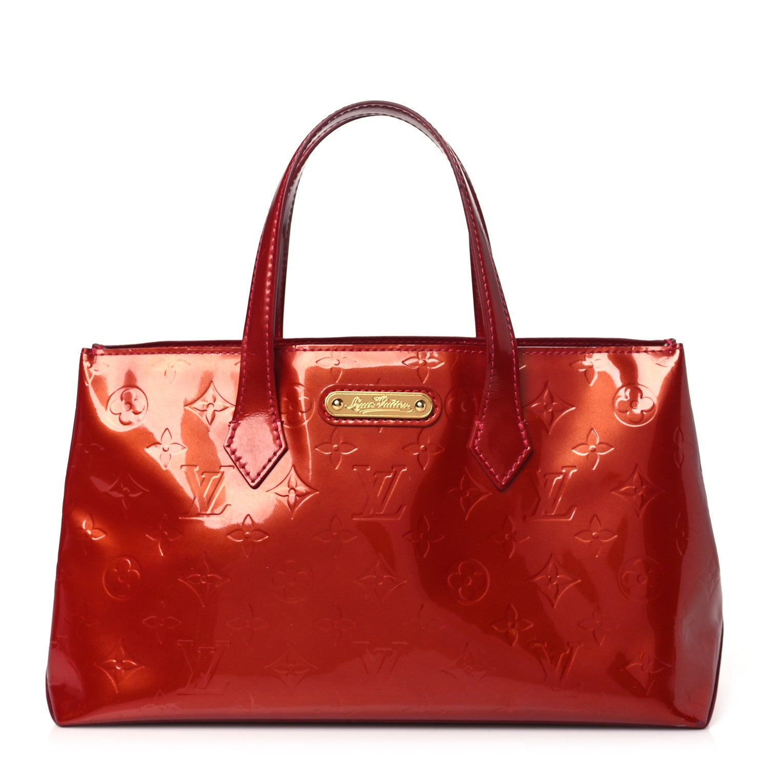 Louis Vuitton Vernis Wilshire PM Pomme D'Amour 1 of 10