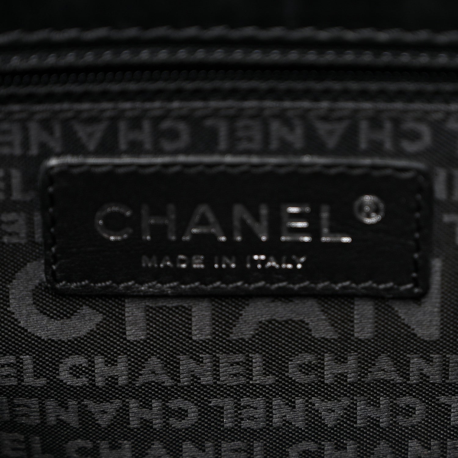 Chanel Aged Calfskin Quilted Vintage Ligne Messenger Flap Black 6 of 10