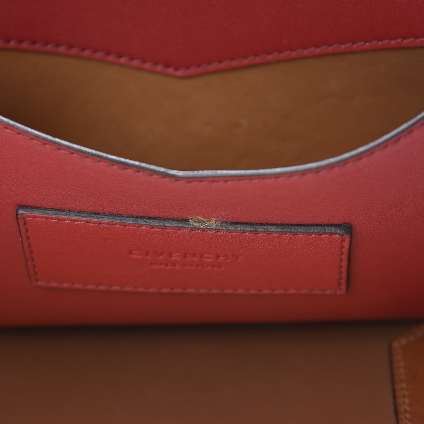 Calfskin Medium GV Shopper Tote Dark Red