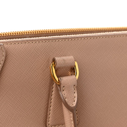Prada Saffiano Lux Large Galleria Double Zip Tote Cammeo 15 of 15
