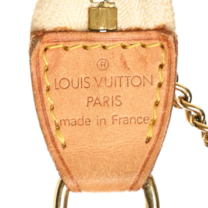 Louis Vuitton Damier Azur Mini Pochette Accessories 6 of 7