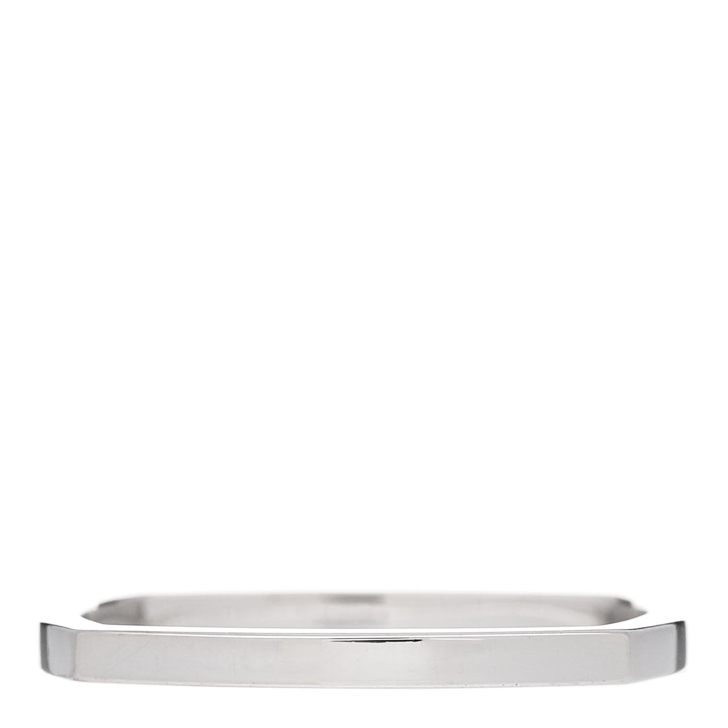18K White Gold Diamond Frank Gehry Torque Micro Ring 53 6.5