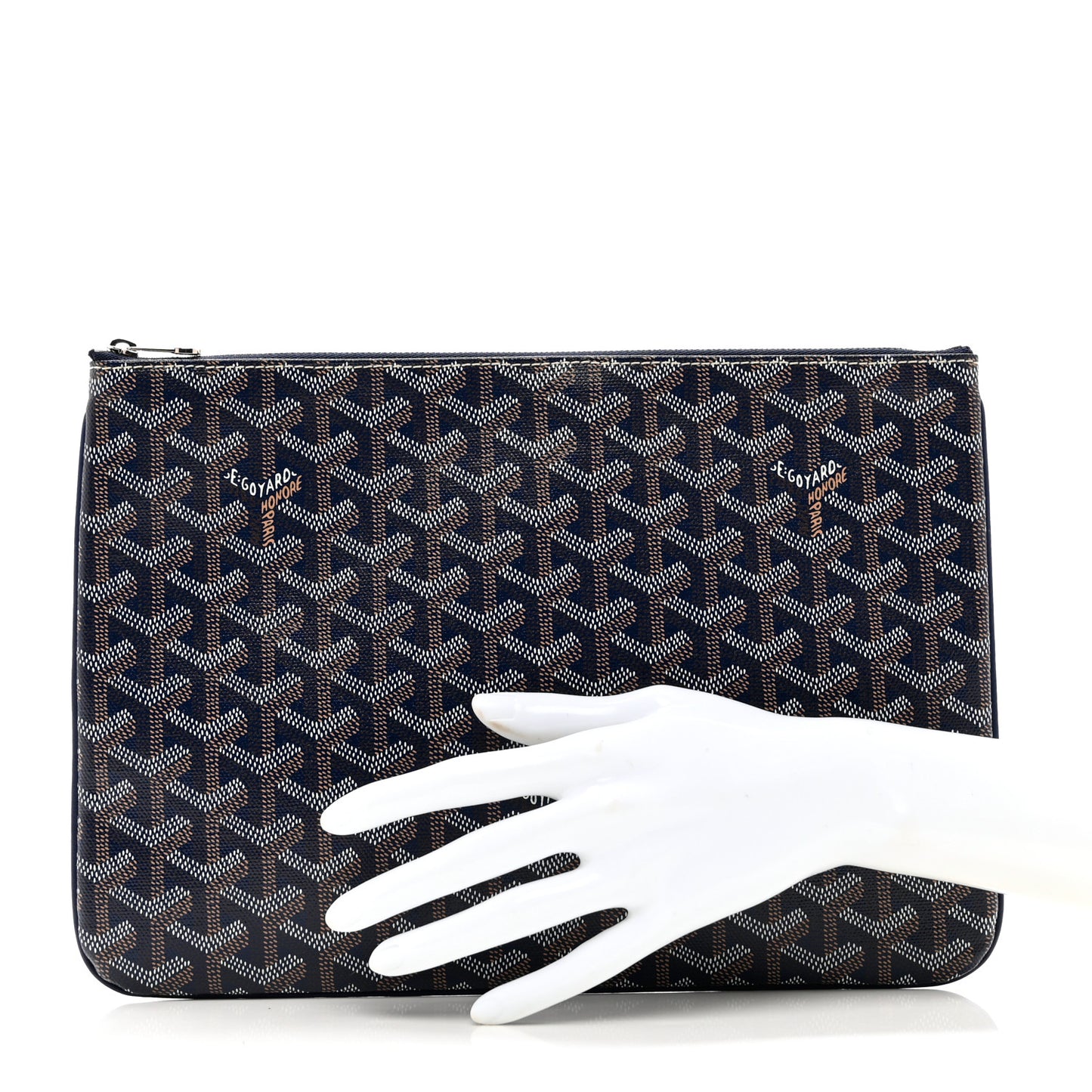 Goyardine Senat Pochette MM Navy