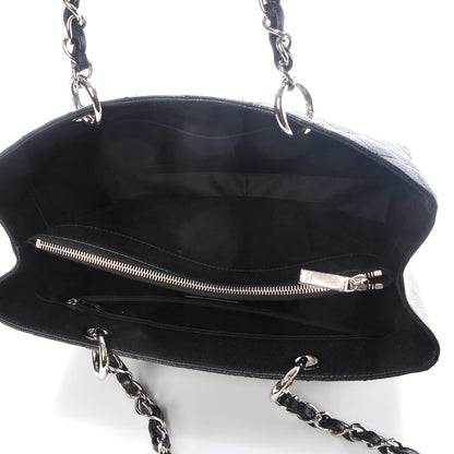 Chanel Caviar Quilted Grand Shopping Tote GST Black 5 of 8