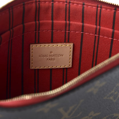 Louis Vuitton Monogram Neverfull MM GM Pochette Cherry 7 of 8