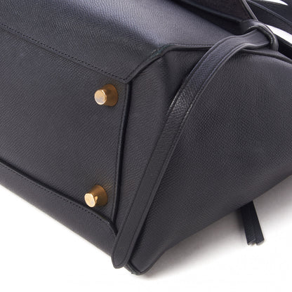 Celine Grained Calfskin Mini Belt Bag Black 6 of 9