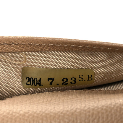 Chanel Grained Calfskin CC Button Pocket Agenda Cover Beige 7 of 10
