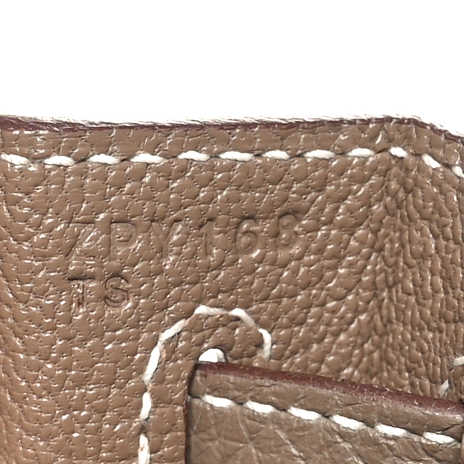 Hermes Taurillon Clemence Kelly Retourne 28 Etoupe 6 of 11