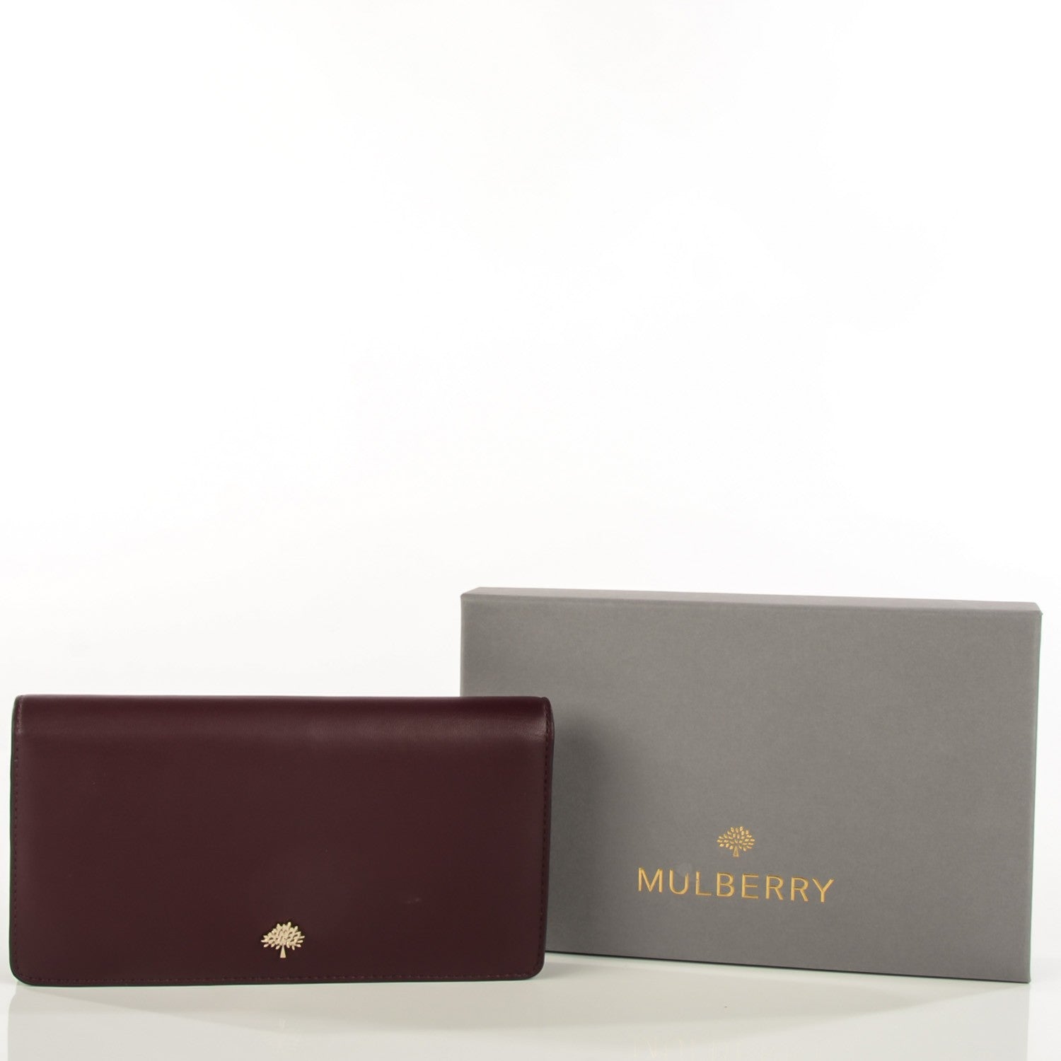Mulberry Nappa Tree Slim Wallet Oxblood Midnight Blue 6 of 10