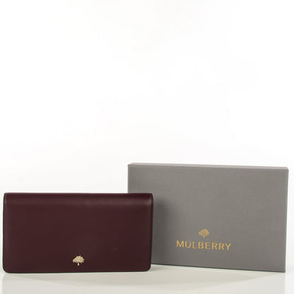 Mulberry Nappa Tree Slim Wallet Oxblood Midnight Blue 6 of 10