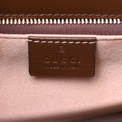 Gucci GG Supreme Monogram Horsebit 1955 Shoulder Bag Beige Brown Sugar 6 of 9