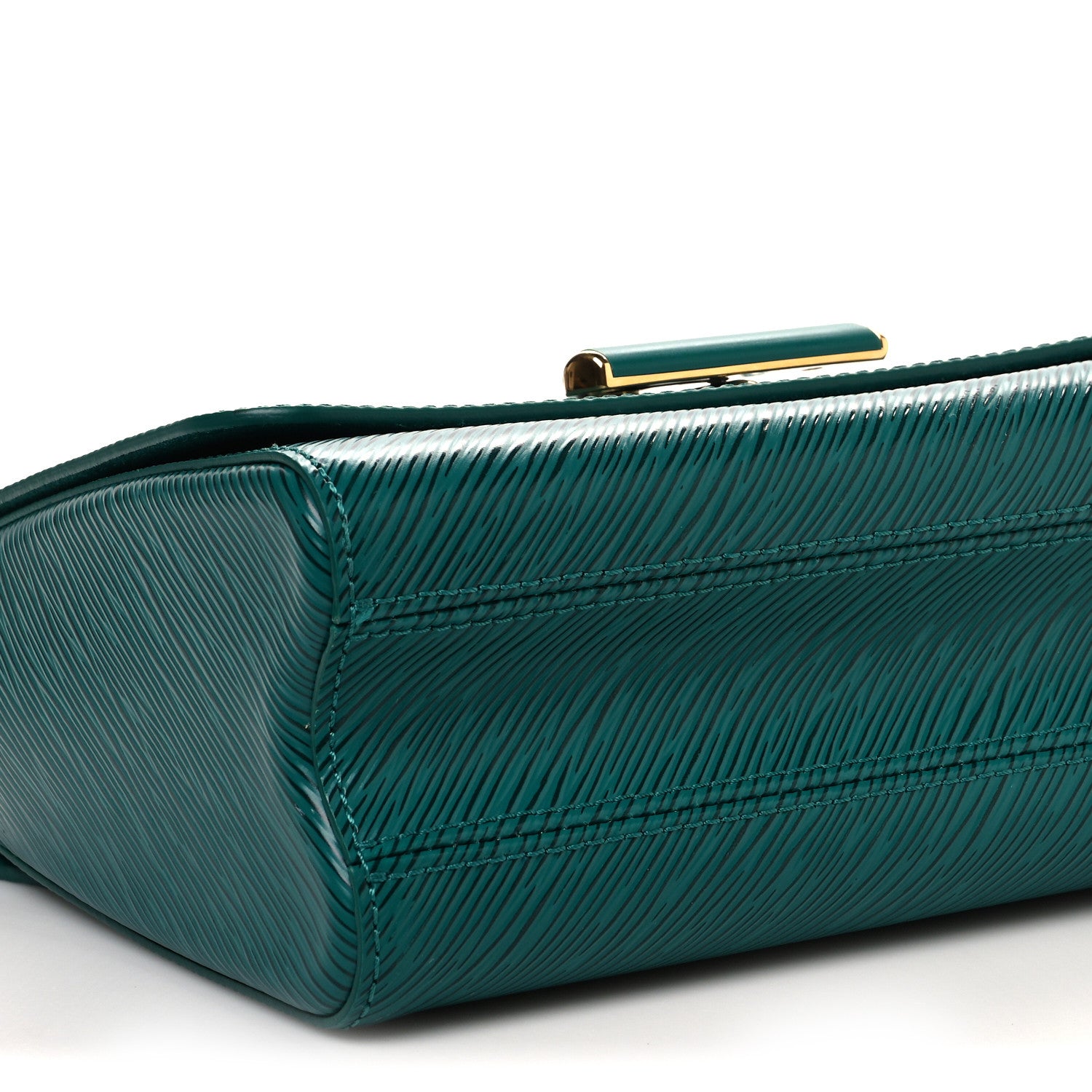 Louis Vuitton Epi Twist Shoulder Bag MM Emeraude 4 of 11