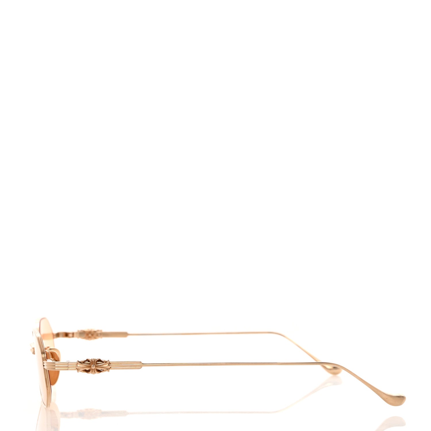 Chrome Hearts Blame Starks 10K Sunglasses Gold 3 of 6