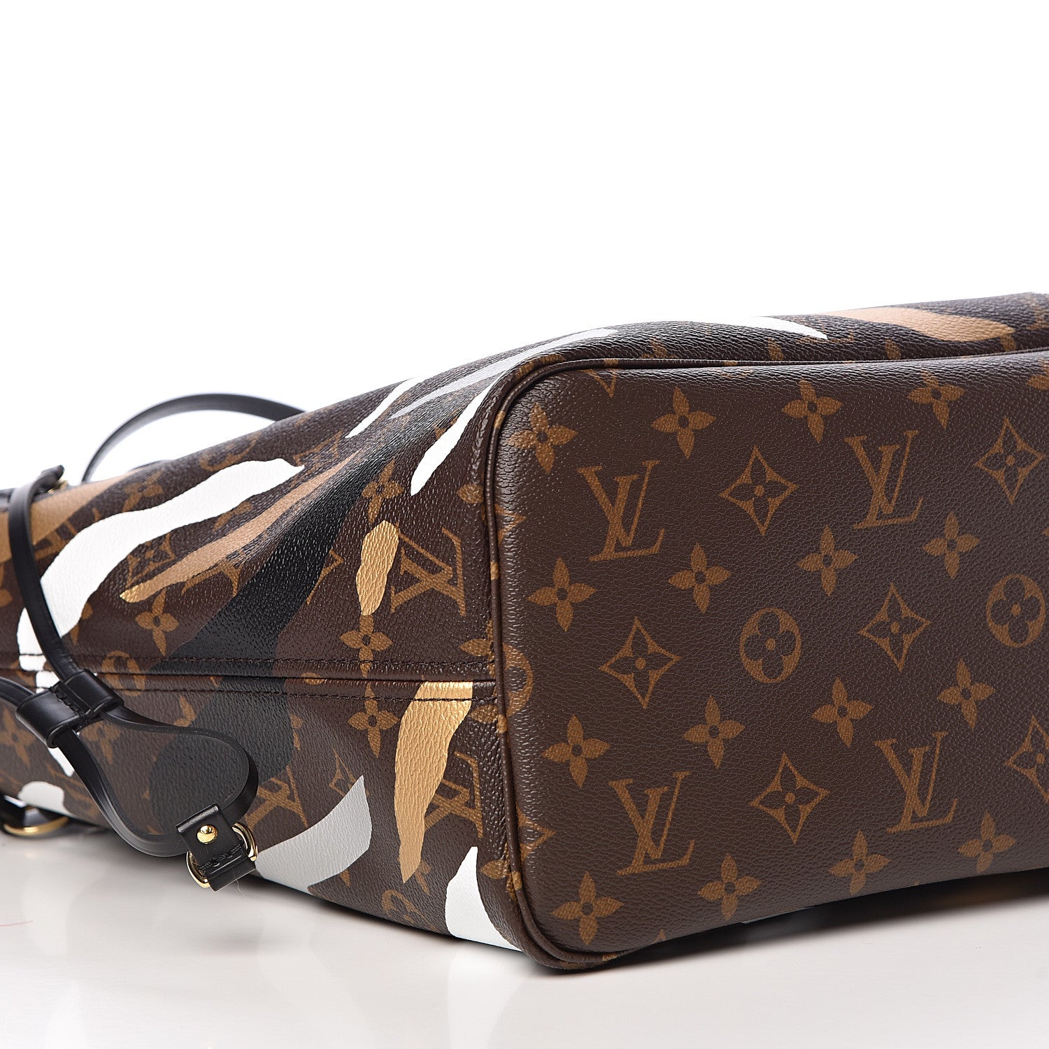 Louis Vuitton X LOL Monogram Neverfull MM Gold Silver 8 of 11