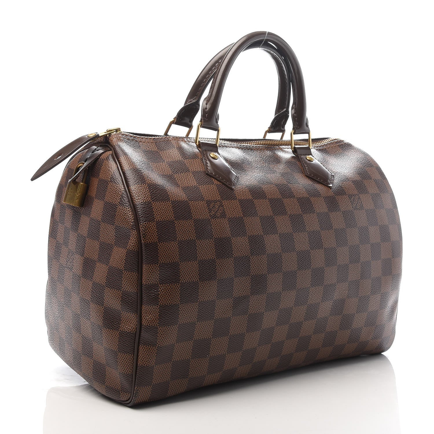 Louis Vuitton Damier Ebene Speedy 30 3 of 9