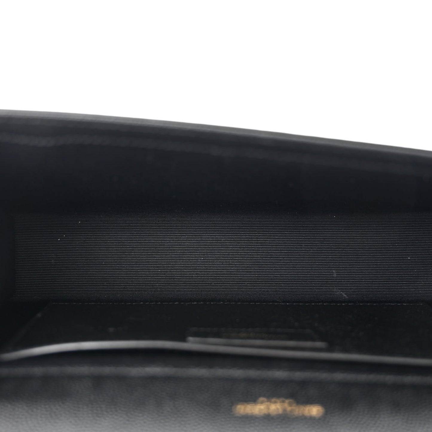 Grain De Poudre Medium Classic Monogram Kate Satchel Black