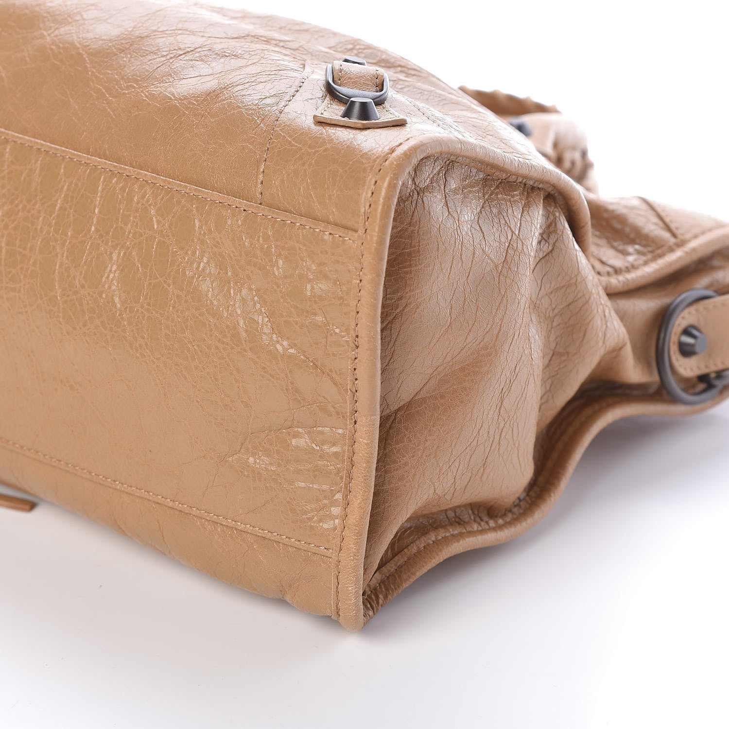 Balenciaga Agneau Classic Hardware City Beige Nougatine 9 of 9