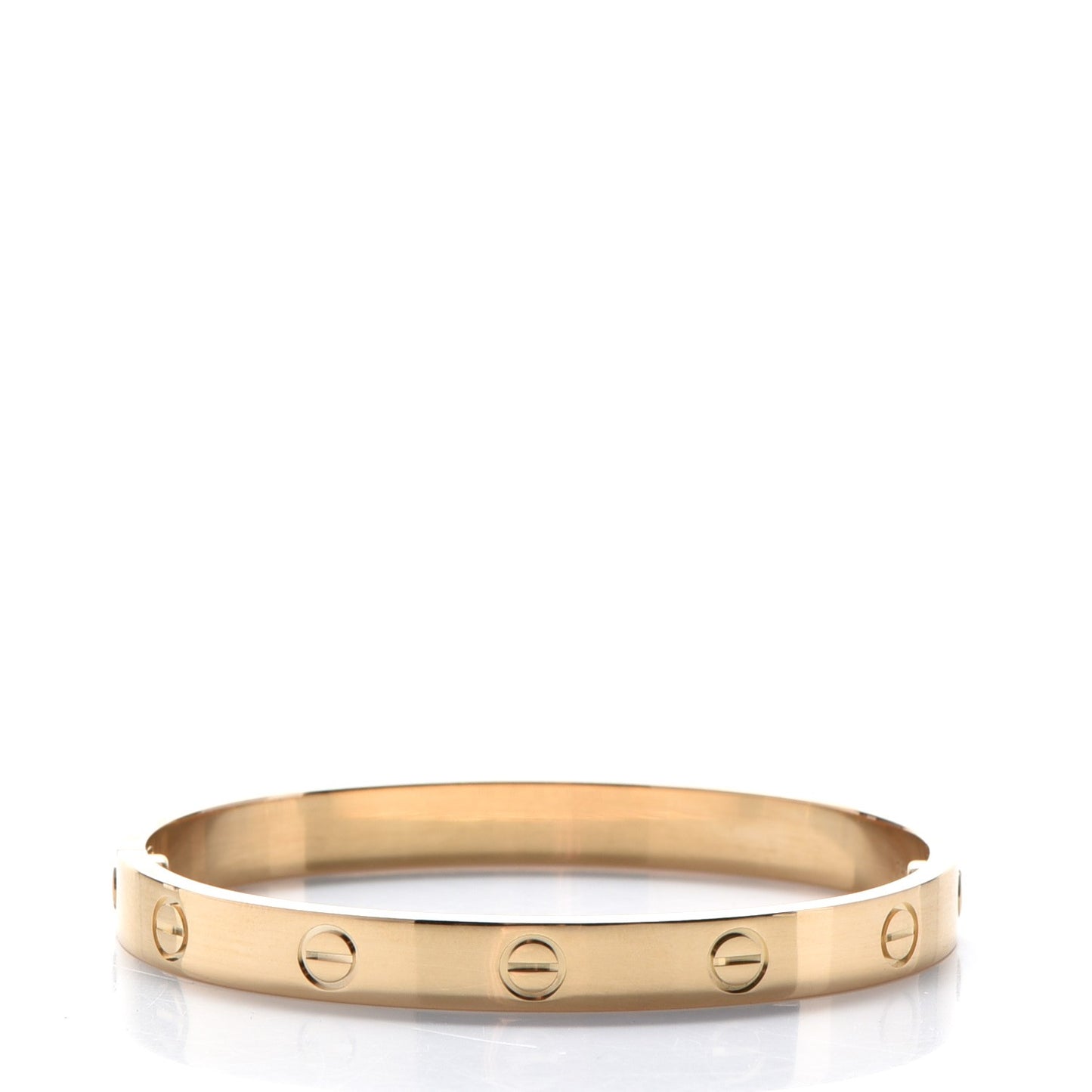 18K Yellow Gold LOVE Bracelet 16