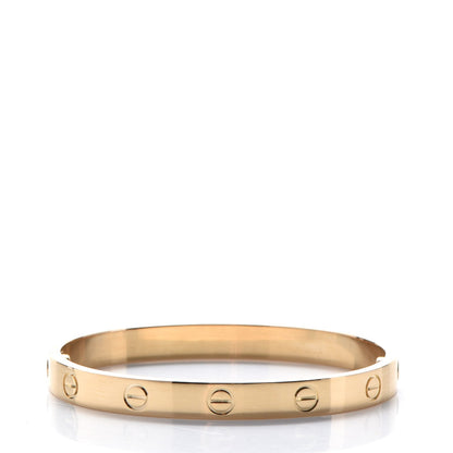 Cartier 18K Yellow Gold LOVE Bracelet 16 3 of 8