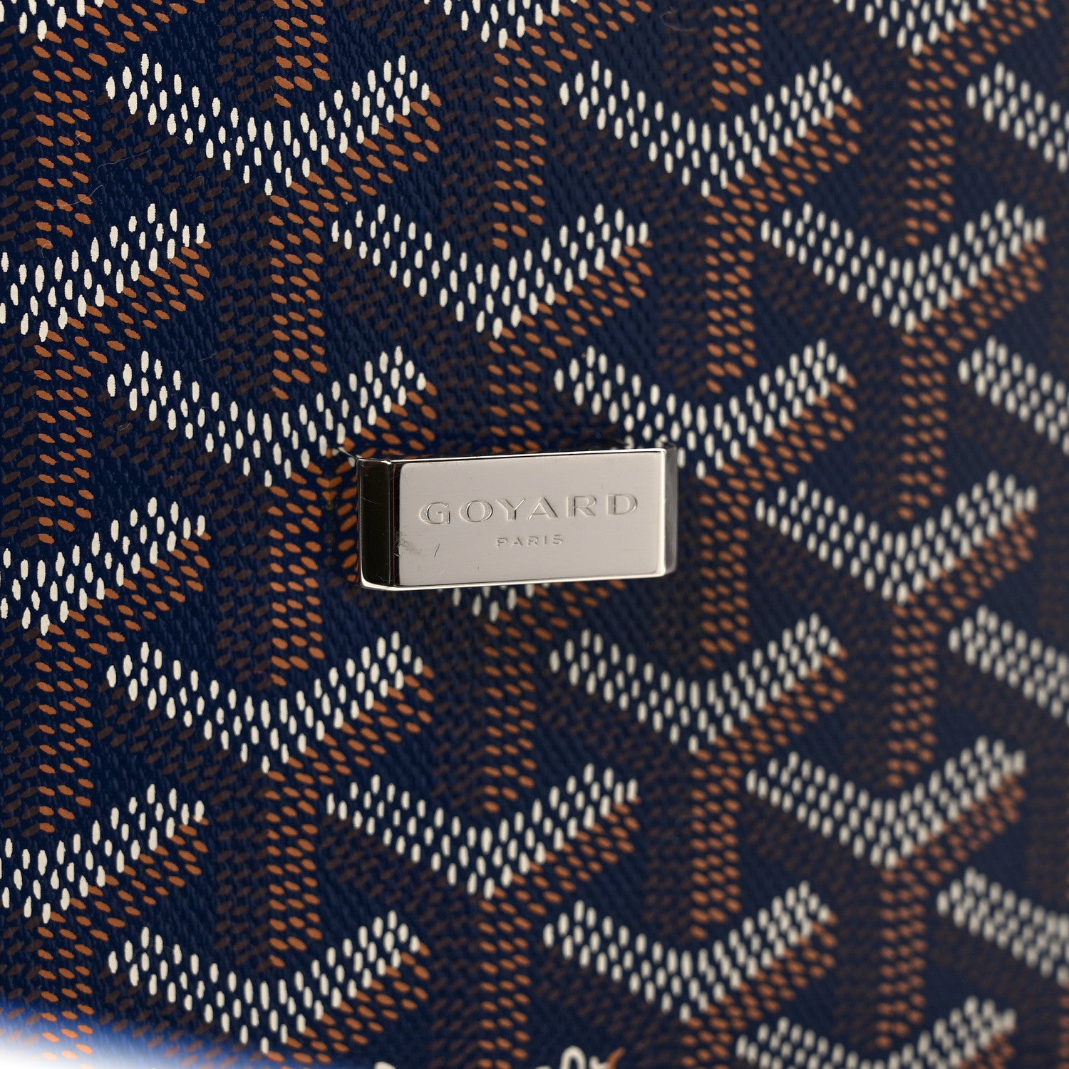 Goyard Goyardine Belvedere II PM Messenger Bag Navy 9 of 9