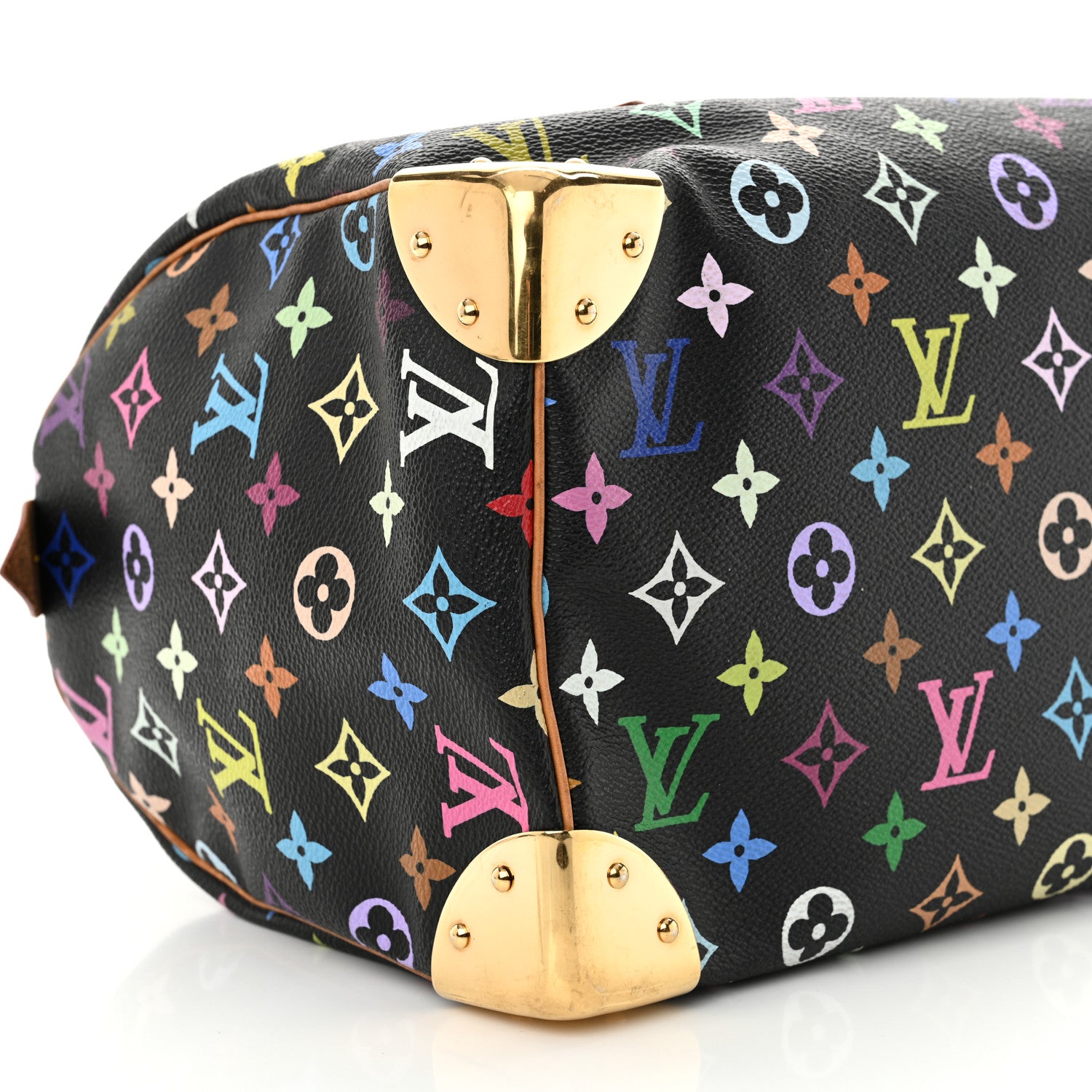 Louis Vuitton Monogram Multicolor Speedy 30 Black 8 of 12