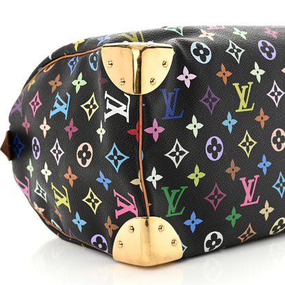 Louis Vuitton Monogram Multicolor Speedy 30 Black 8 of 12