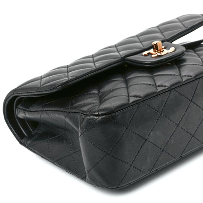 Chanel Lambskin Quilted Small Double Flap Black 11 of 12