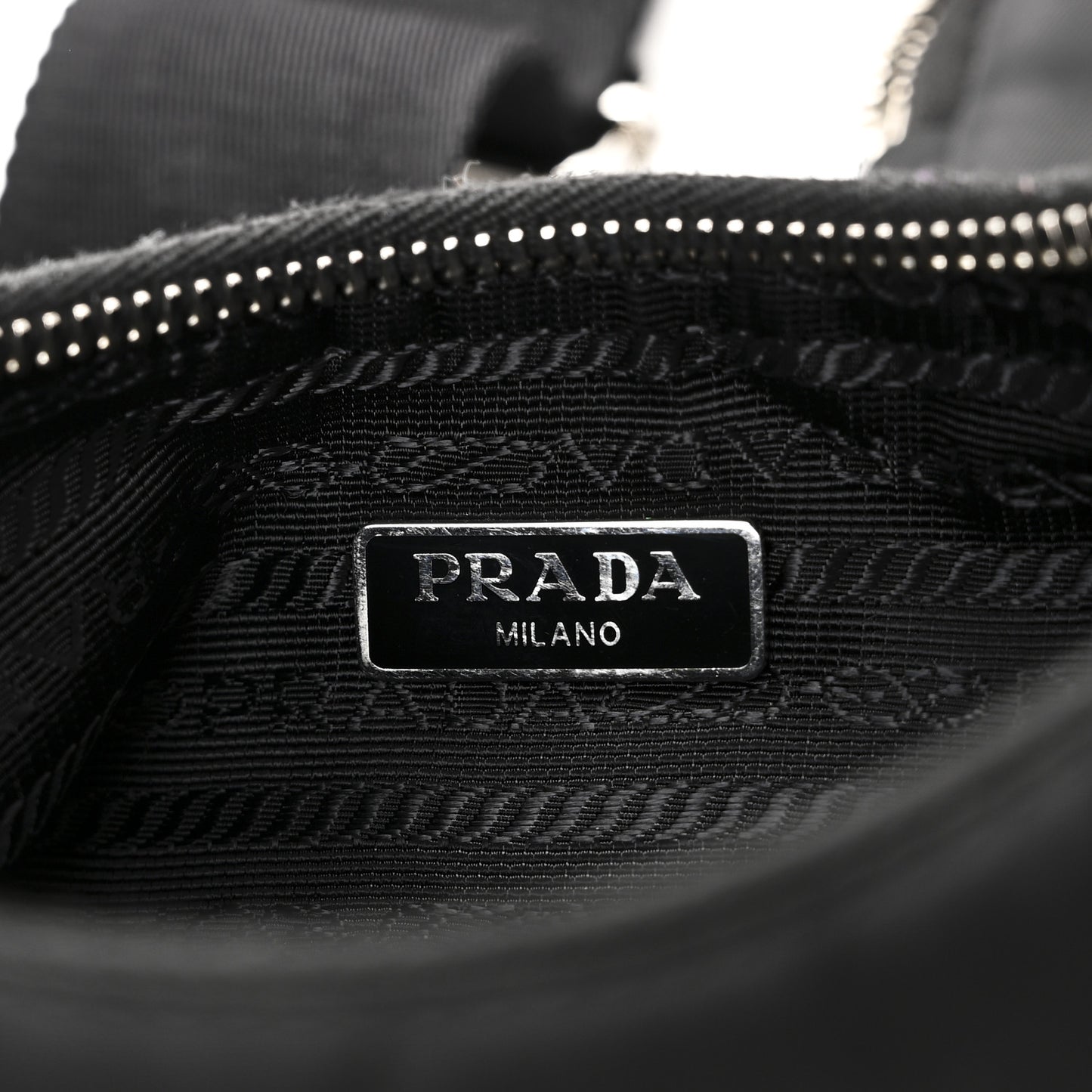 Nylon Re-Edition 2005 Shoulder Bag Black