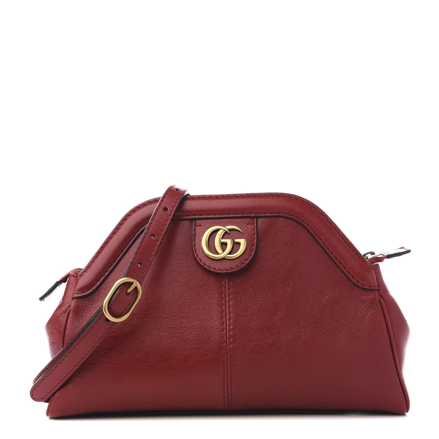 Gucci Piuma Lux Calfskin Small Re(Belle) Crossbody Bag Romantic Cerise 1 of 8