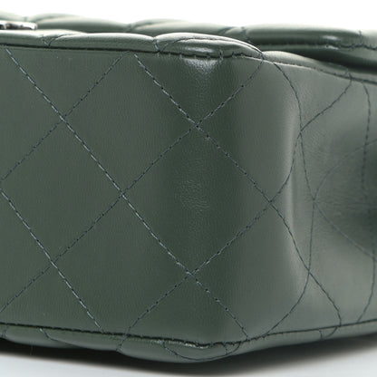 Chanel Lambskin Quilted Mini Rectangular Flap Green 10 of 15