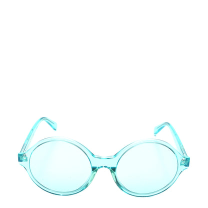 Celine Round Sunglasses CL 40051/I Transparent Blue 2 of 6