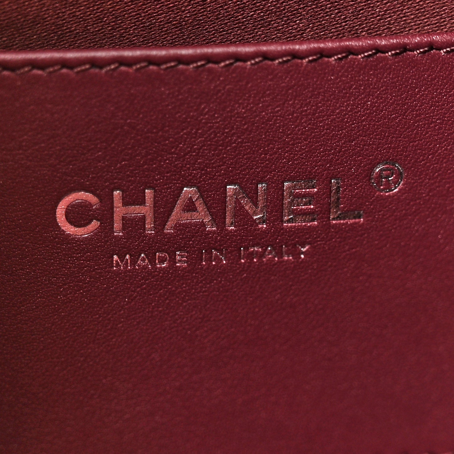 Caviar Quilted Small Chanel 25 Handbag Dark Burgundy