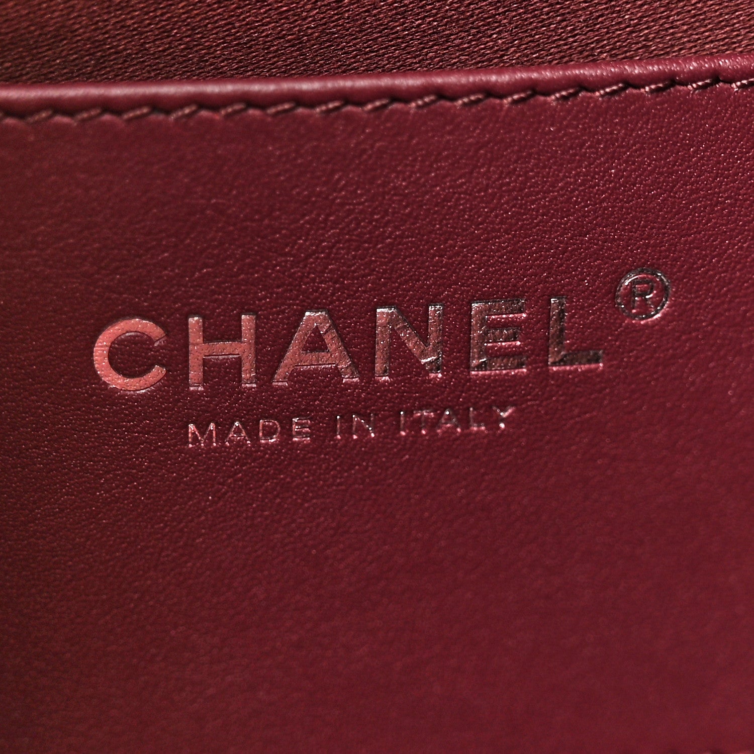 Chanel Caviar Quilted Small Chanel 25 Handbag Dark Burgundy 6 of 11
