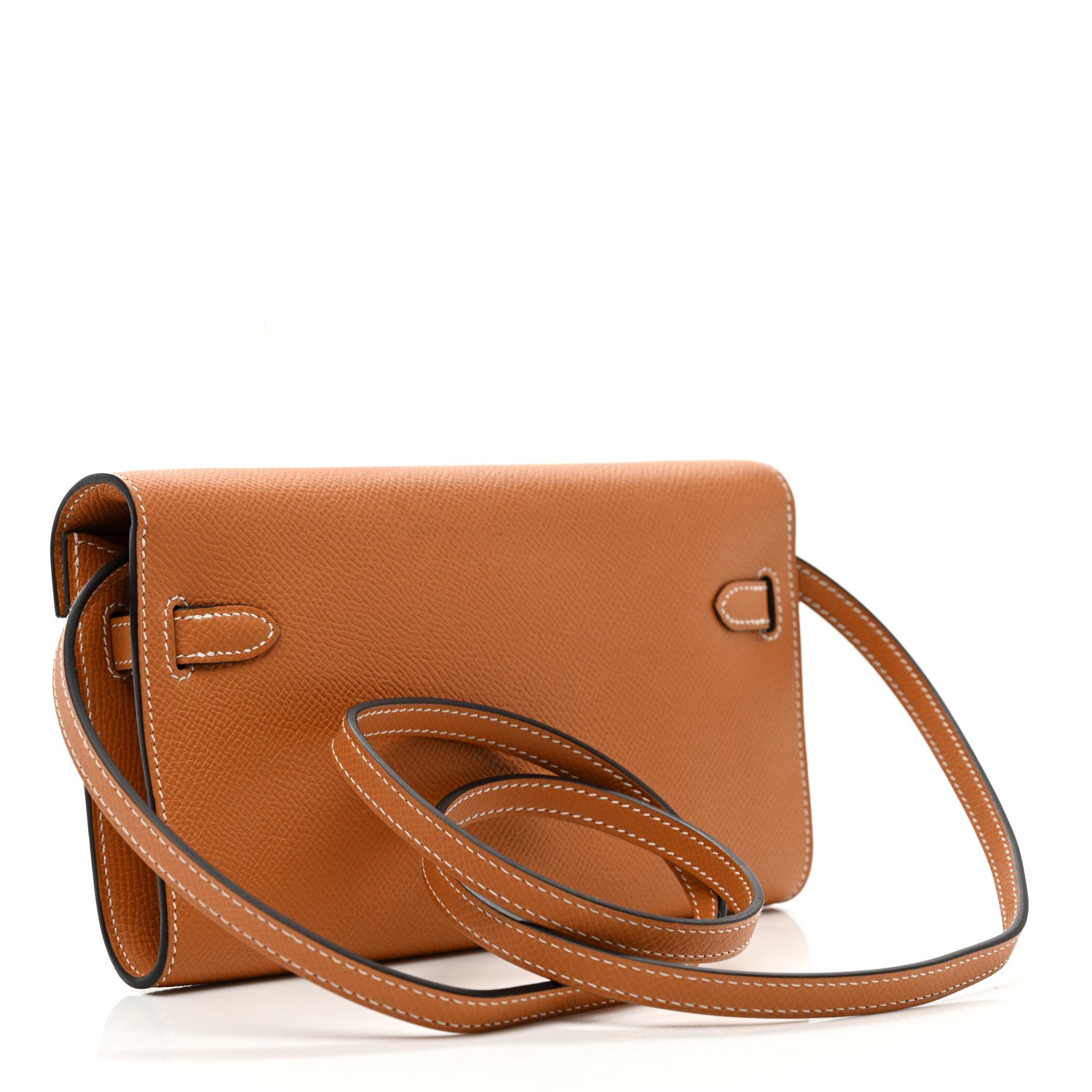 Hermes Epsom Kelly Wallet To Go Gold 3 of 11
