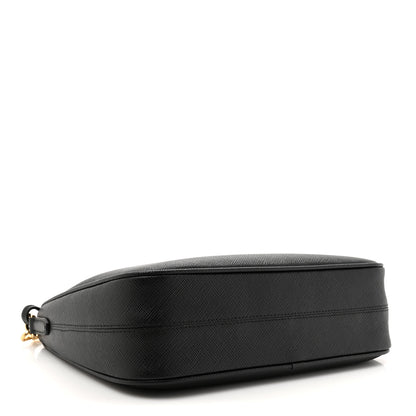 Prada Saffiano Lux Re-Edition 2005 Shoulder Bag Black 4 of 9