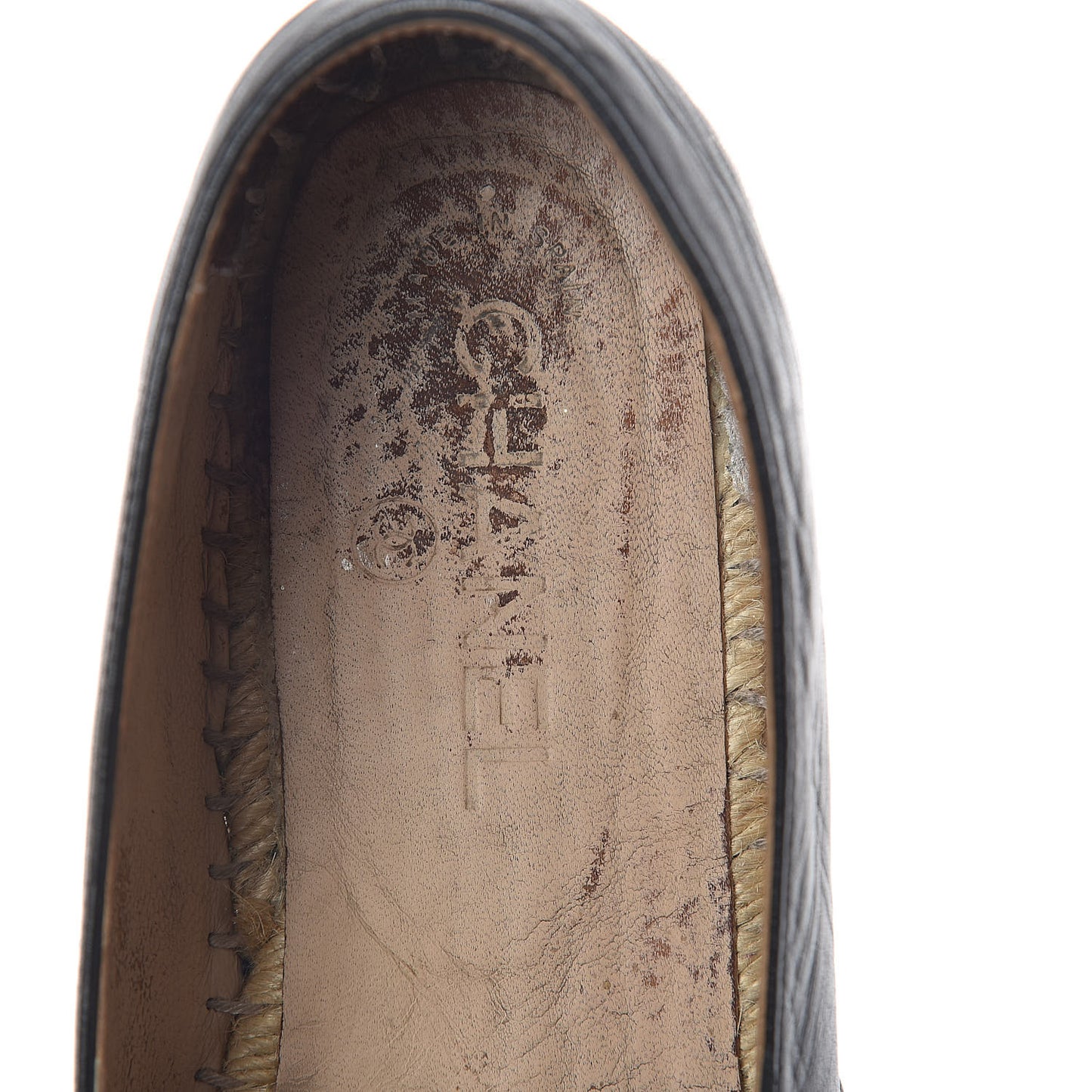 Lambskin CC Espadrilles 39 Black